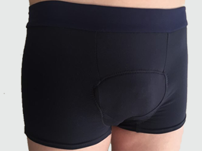 Mens goUnders padded Bike Underwear angle page goRide