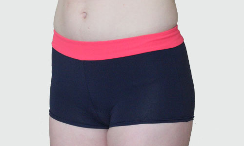 youthgirls grey pink goUnders Padded bike underwear goRide 1