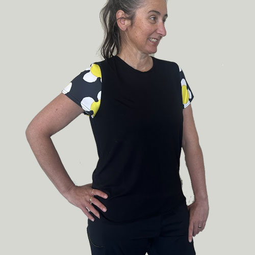 Live Tee Annette black goRide