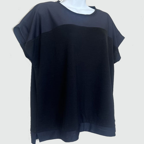 Move Tee - Short Sleeve Black Merino 2 Move Tee - Short Sleeve Black Merino - Image 2