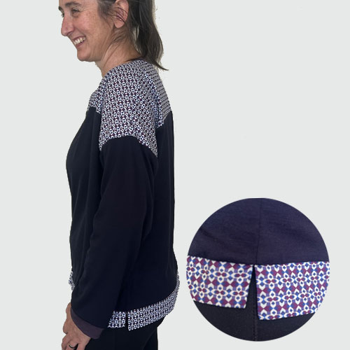 Move Tee - Long Sleeve Purple Merino 5 Move Tee - Long Sleeve Purple Merino - Image 5