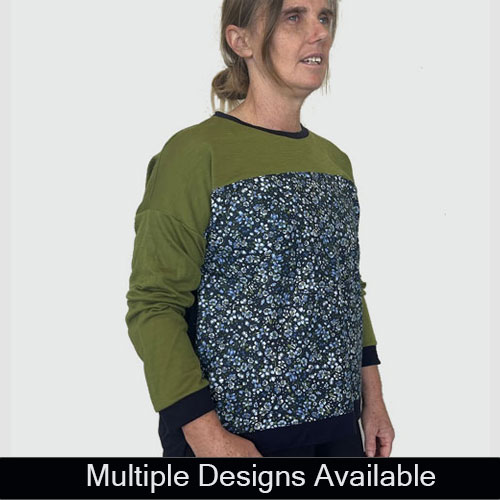 Move tee - short sleeve red merino