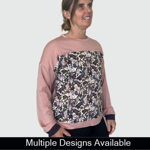 Move tee - short sleeve guava merino